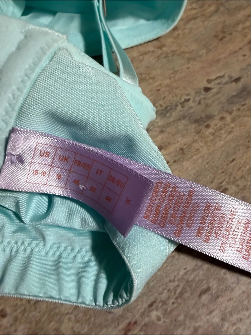 NWOT Savage X Fenty by Rihanna Light Aqua Wireless Bralette - Size 1X (16-18)